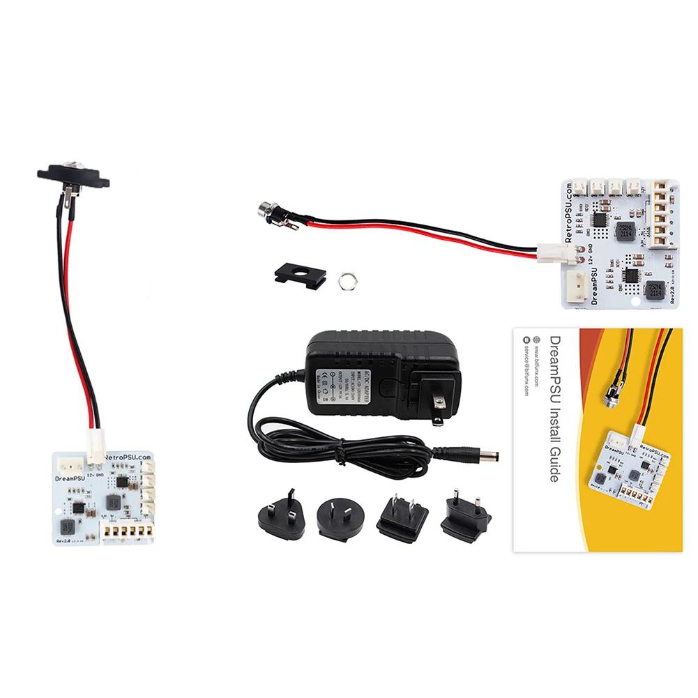 DreamPSU Rev2.0 DC ܼ    ġ, 12V    ġ ü, SEGA 帲ĳƮ   